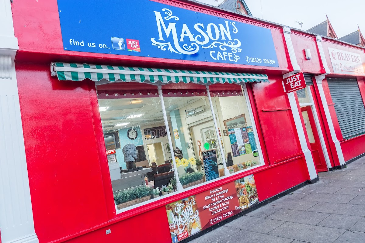 Masons Food menu board