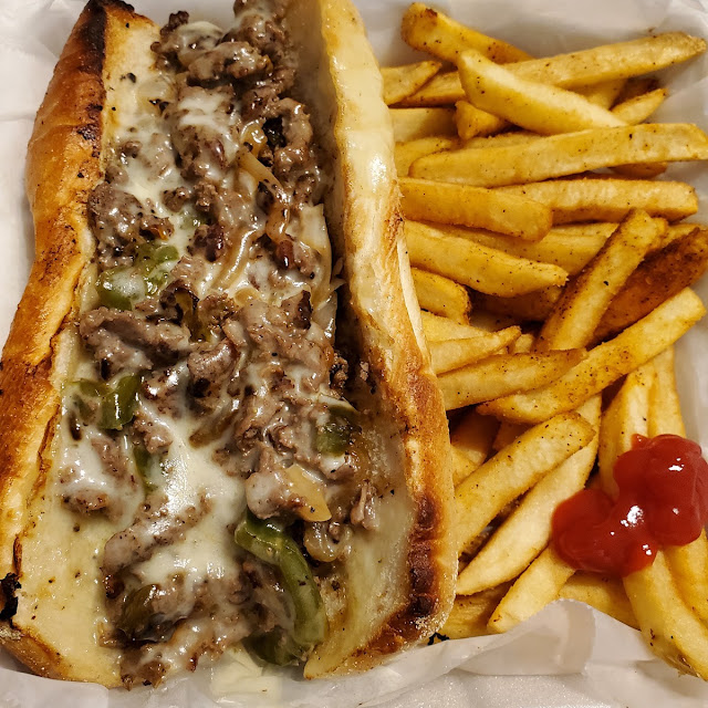 Philly Cheese Steak with Fries