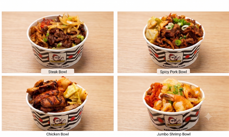 Chimac | KBBQ and Wings menu board