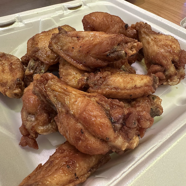 Fried Korean Style Chicken Wings
