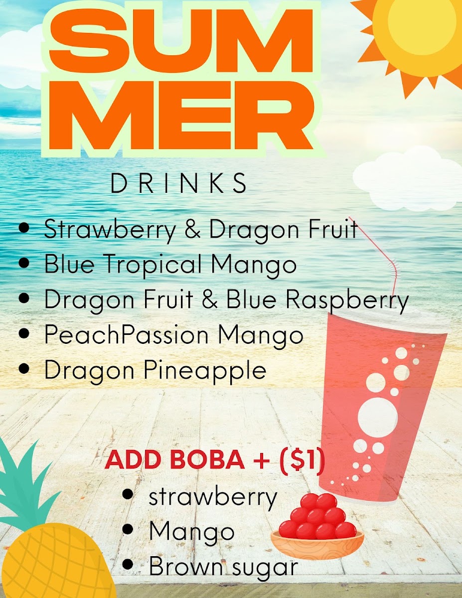 The Nutrition Sip menu board