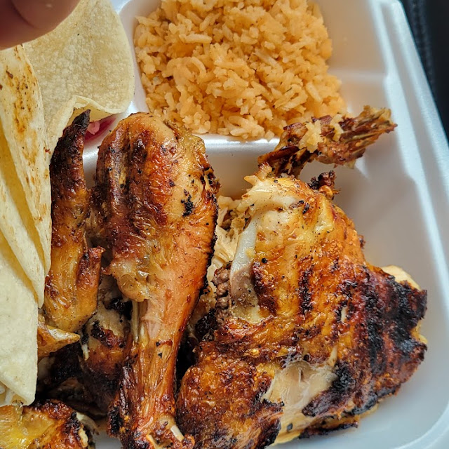 Half Grilled Chicken