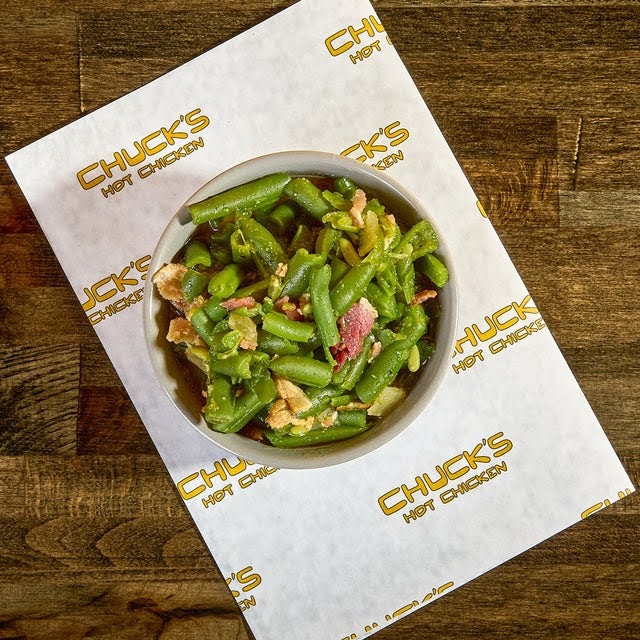 Chuck’s Hot Chicken® menu board