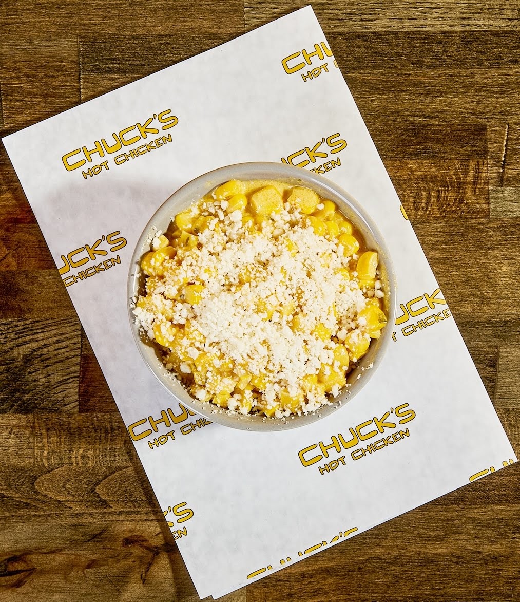 Chuck’s Hot Chicken® menu board