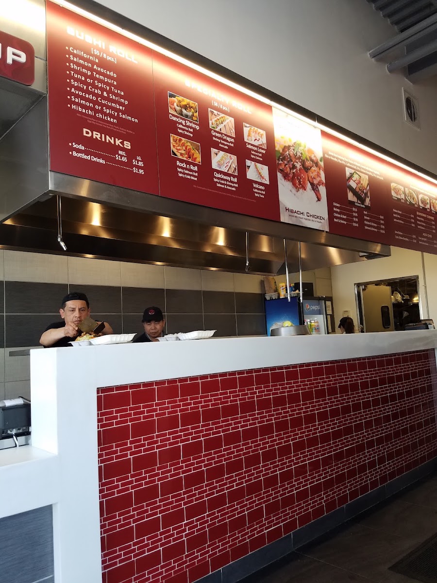 Quickway menu board