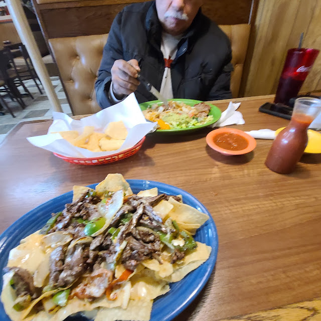 Fajita Nachos Carne Asada Plate