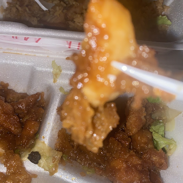 Orange Chicken Beef