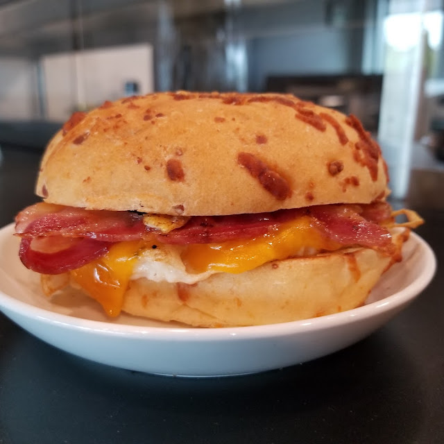 All Day Breakfast Sandwich Bacon or Ham
