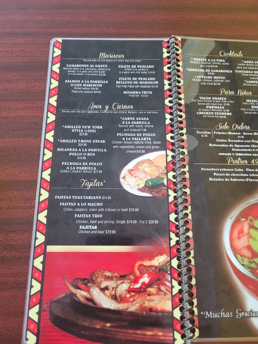 Habanero MXL menu board