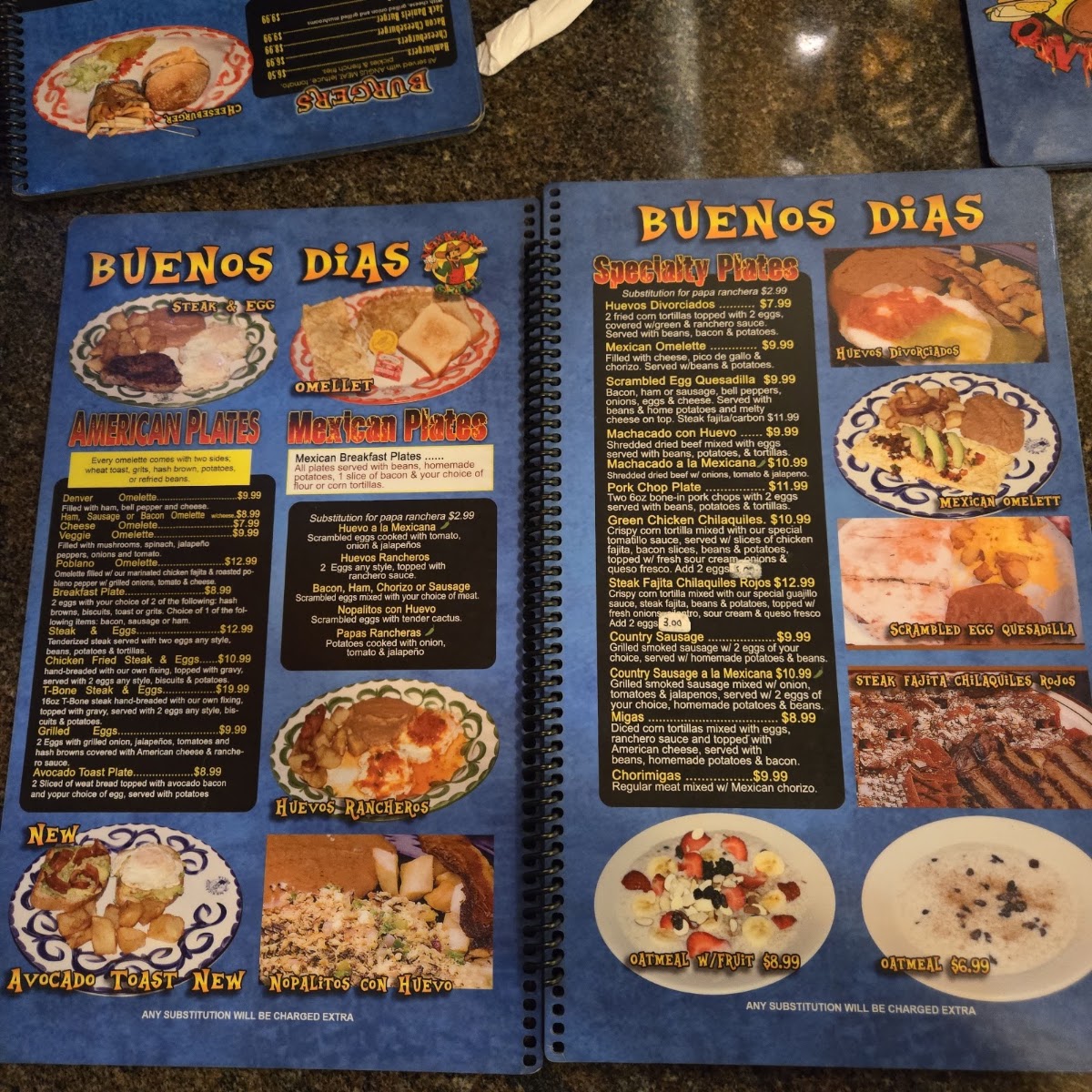 Mexicano Grille #2 menu board