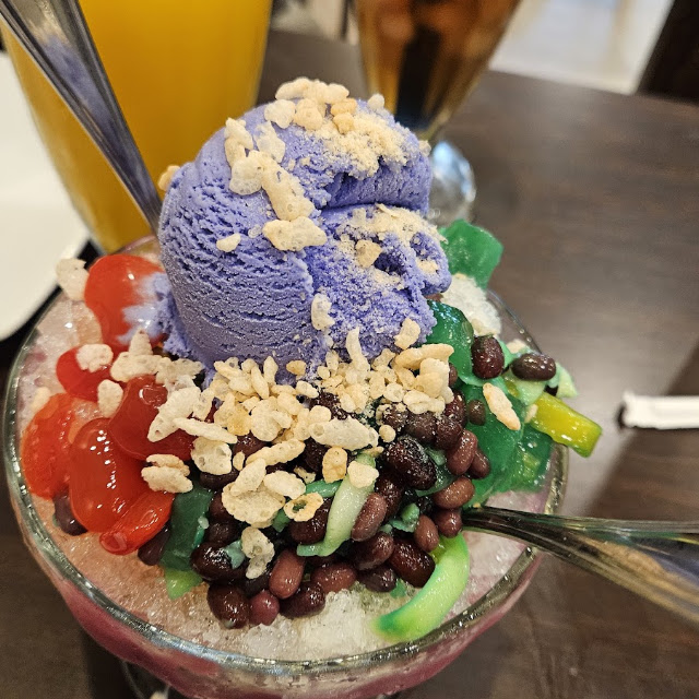 Halo-Halo with Ube Ice Cream