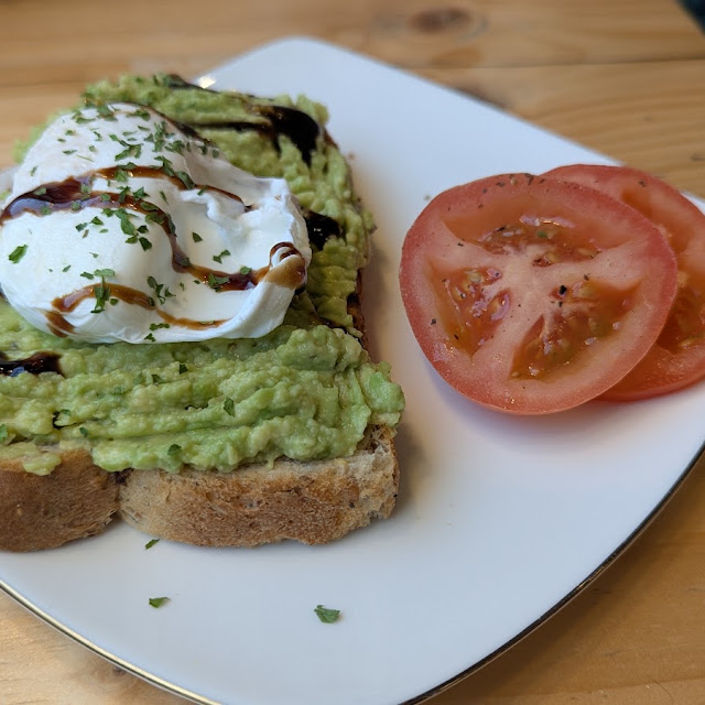 Avocado on Toast with a Poached Egg