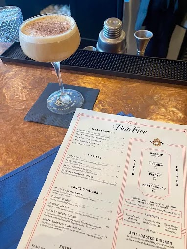 BonFire menu board