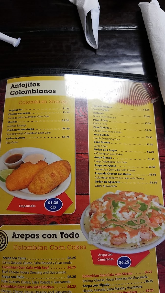 Restaurante Colombiano san niño pelon