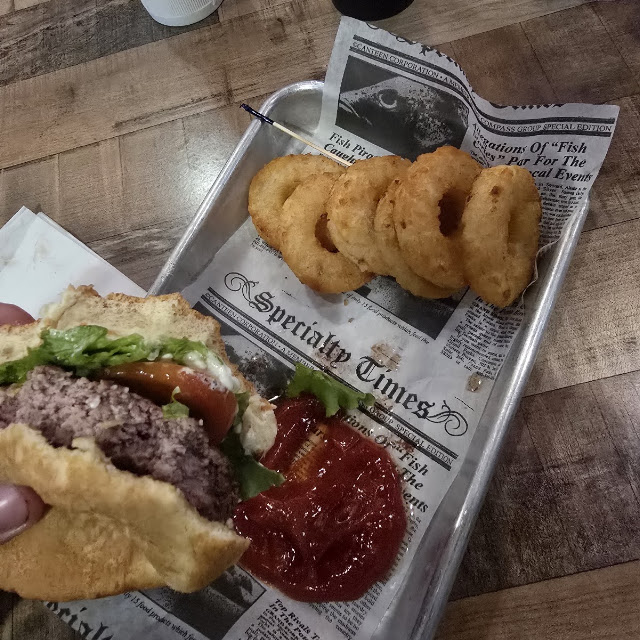 California Burger AMD Potato Rings