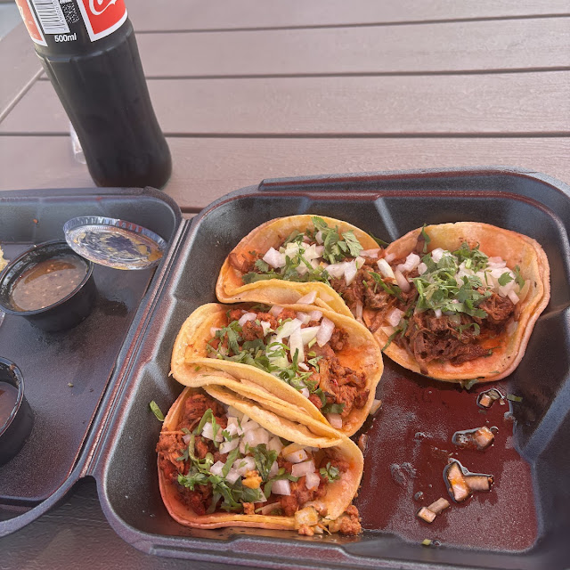 Taco De Al Pastor and Carnitas