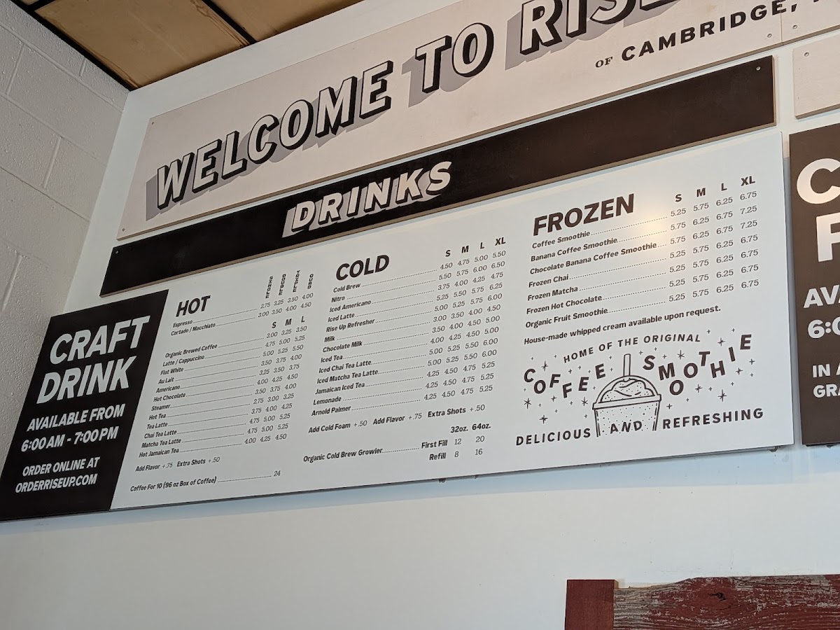 Mad Eggs menu board