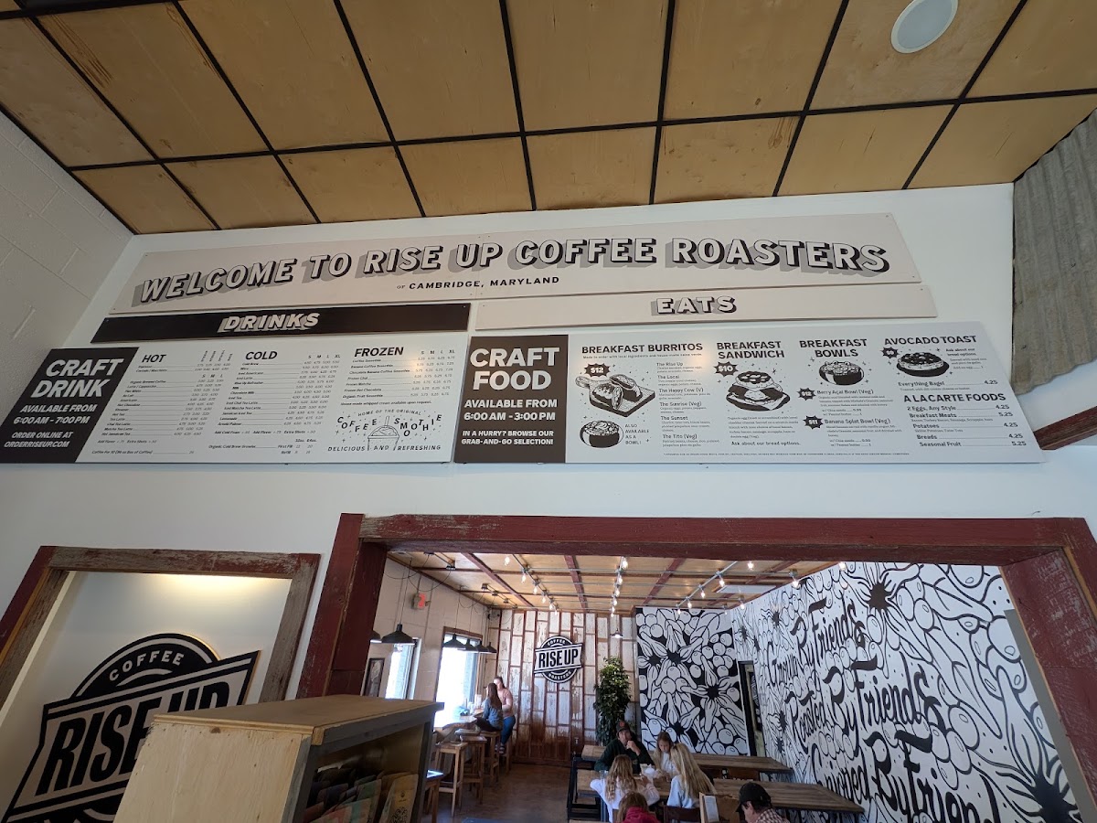 Mad Eggs menu board