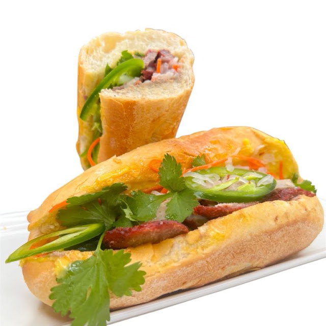 Roasted Pork Banh MI Sandwich