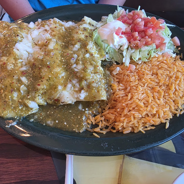 Enchiladas Verdes