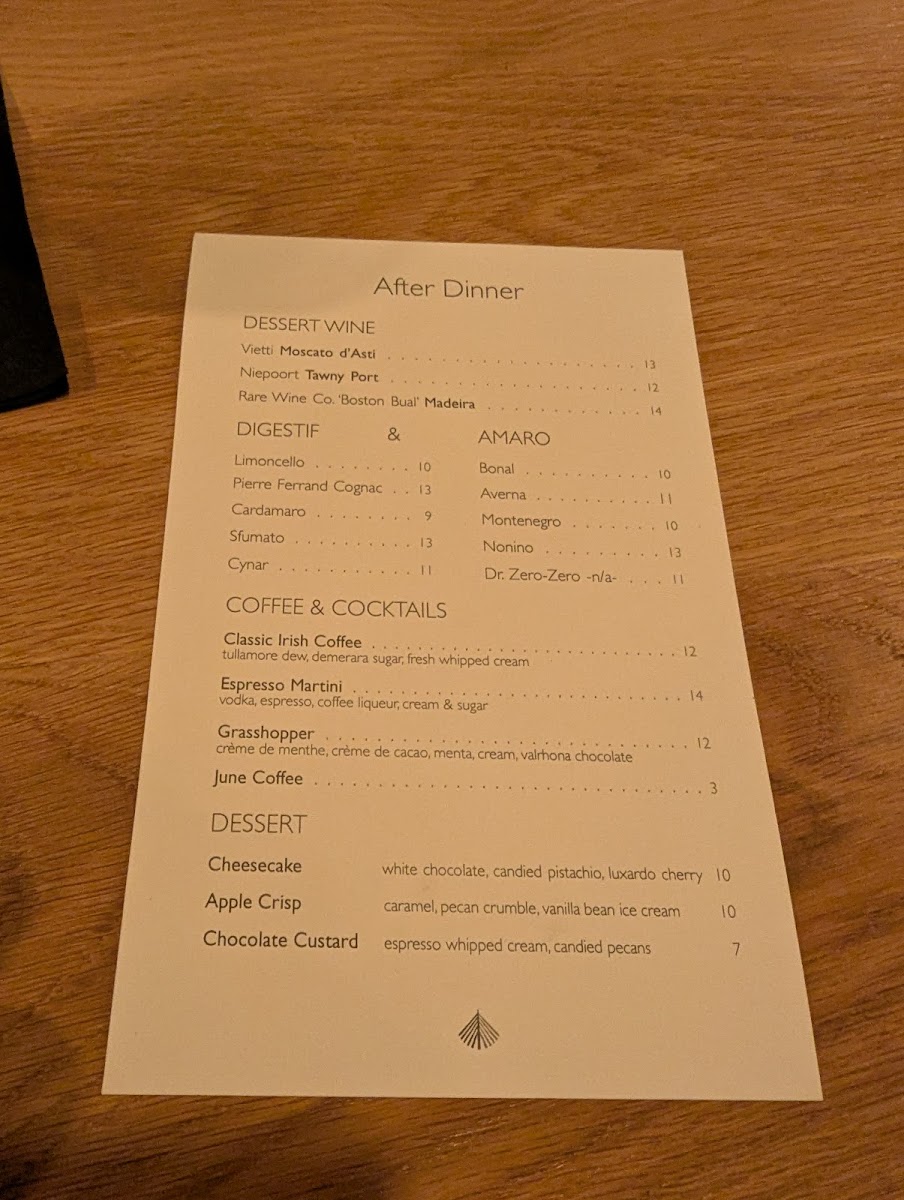 Wooden City Birmingham menu board