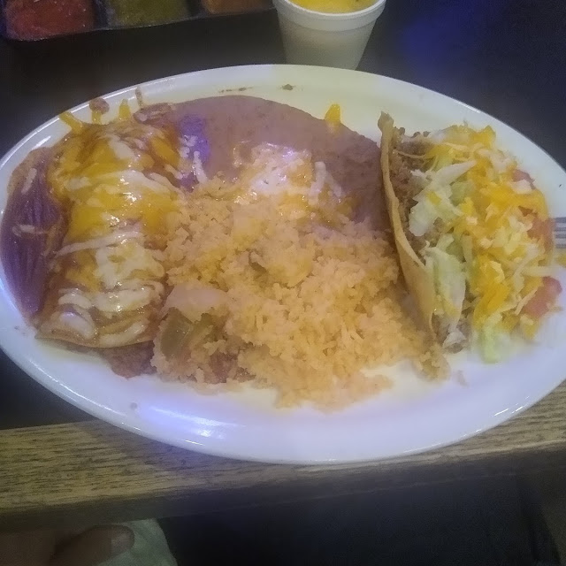 Taco and Enchilada