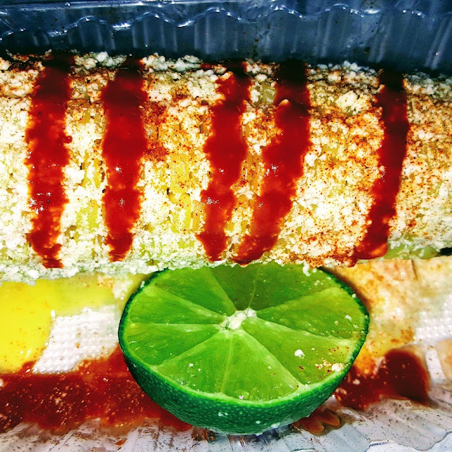 Fruit Cup and Mexician Corn