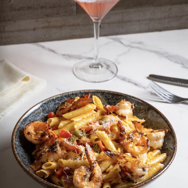 Pasta Penne Con Camarones Shrimp Penne Pasta