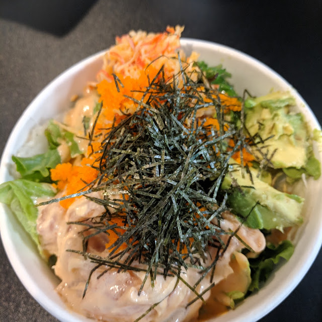 Spicy Mayo Salmon Bowl