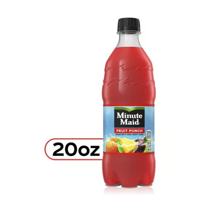 Bottled Minute Maid Fruit Punch