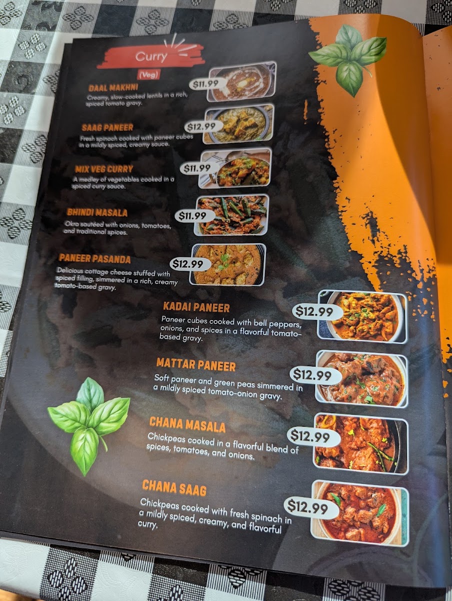 Lalison Express Kitchen menu board