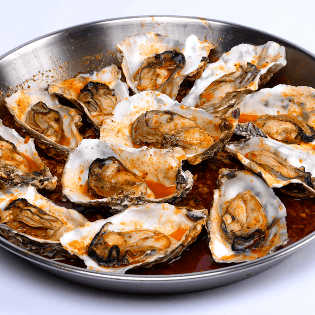 Steamed Oysters