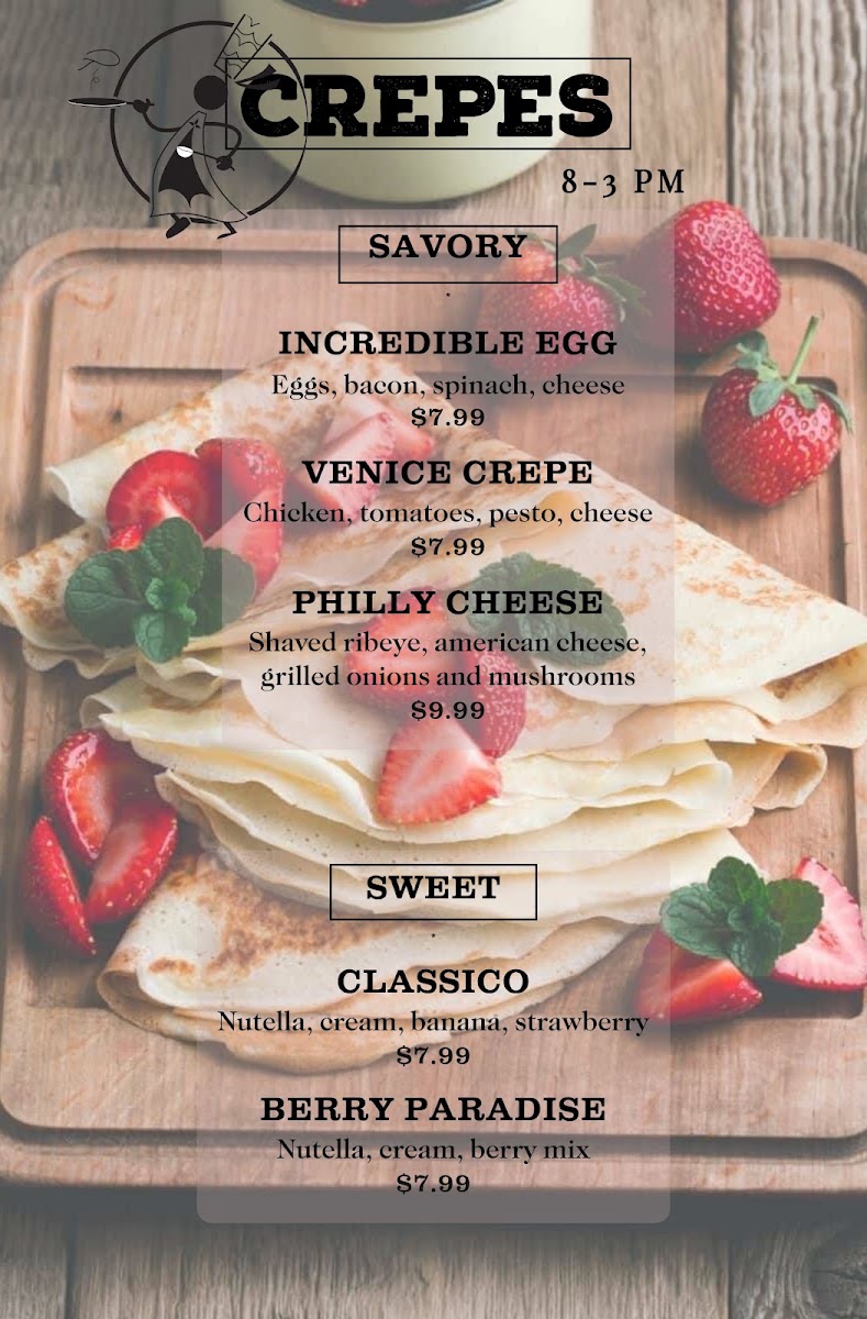 K&K Cafe menu board