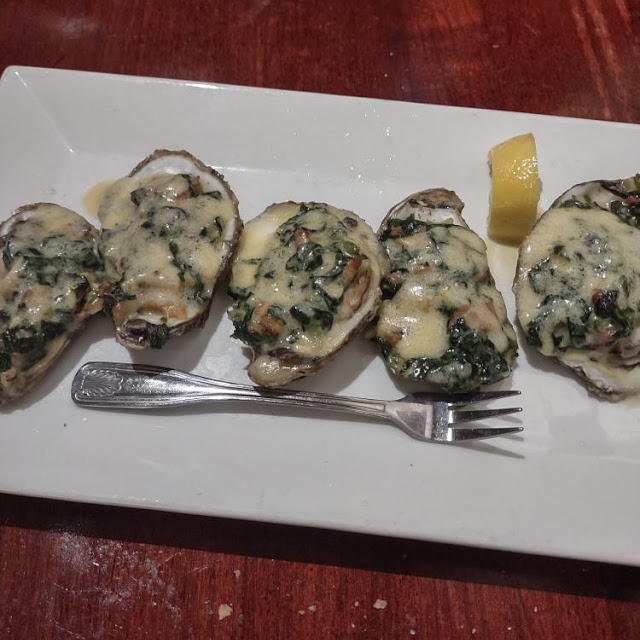 Oysters Rockefeller