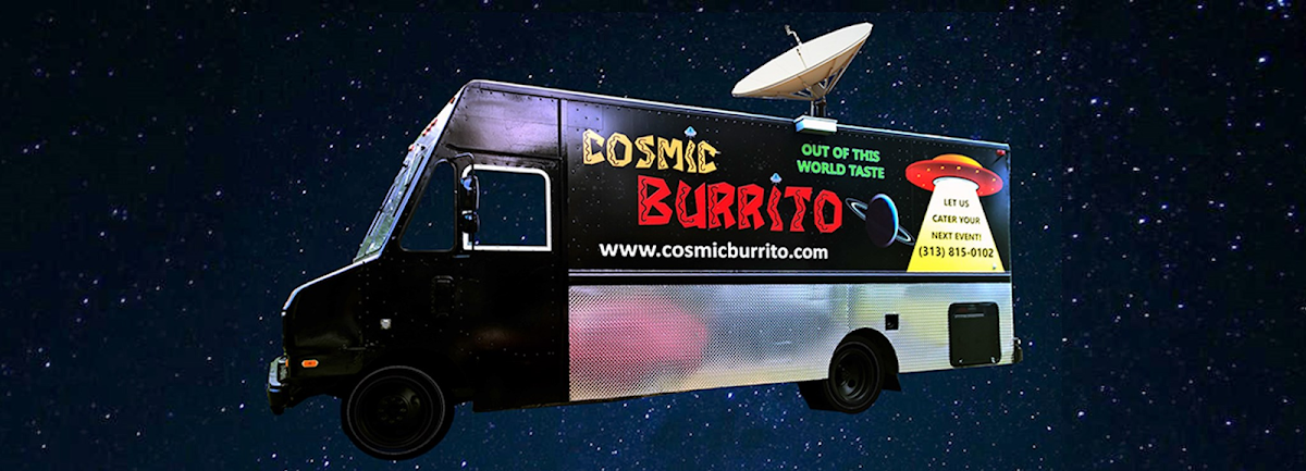 Cosmic Burrito Tequila Bar, Food Truck and catering