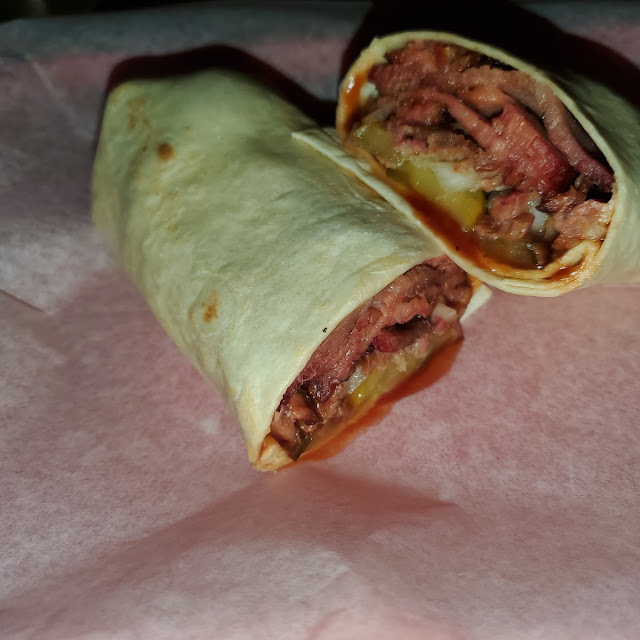 BBQ Brisket Burrito