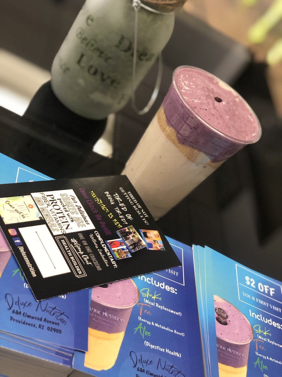 Herbalife Deluxe Nutrition menu board
