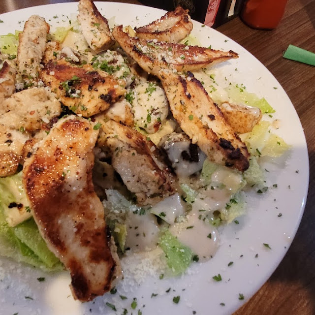 Chicken Caesar Salad Wrap