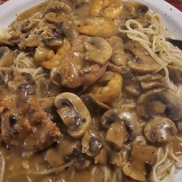 Chicken & Shrimp Marsala