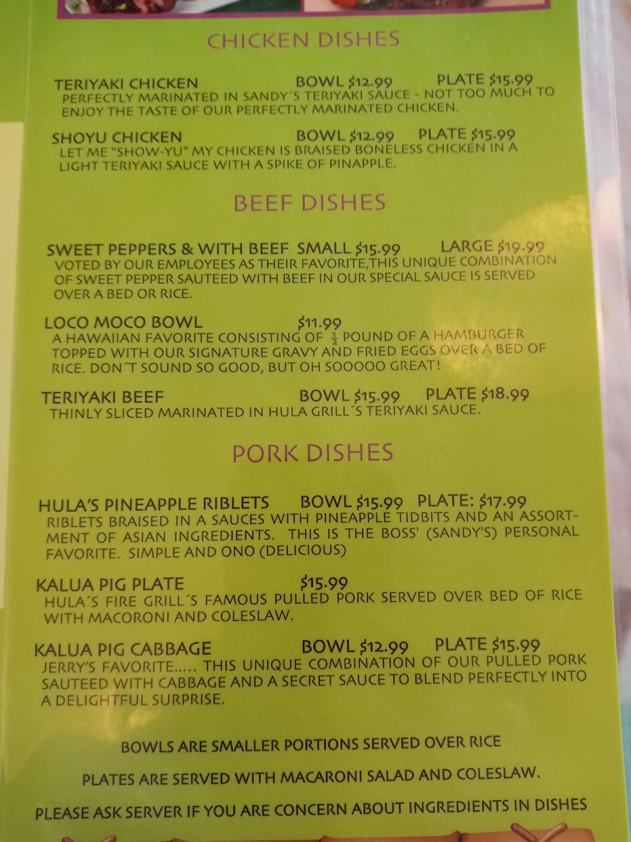 True North Crafted Pizza and Beer menu board