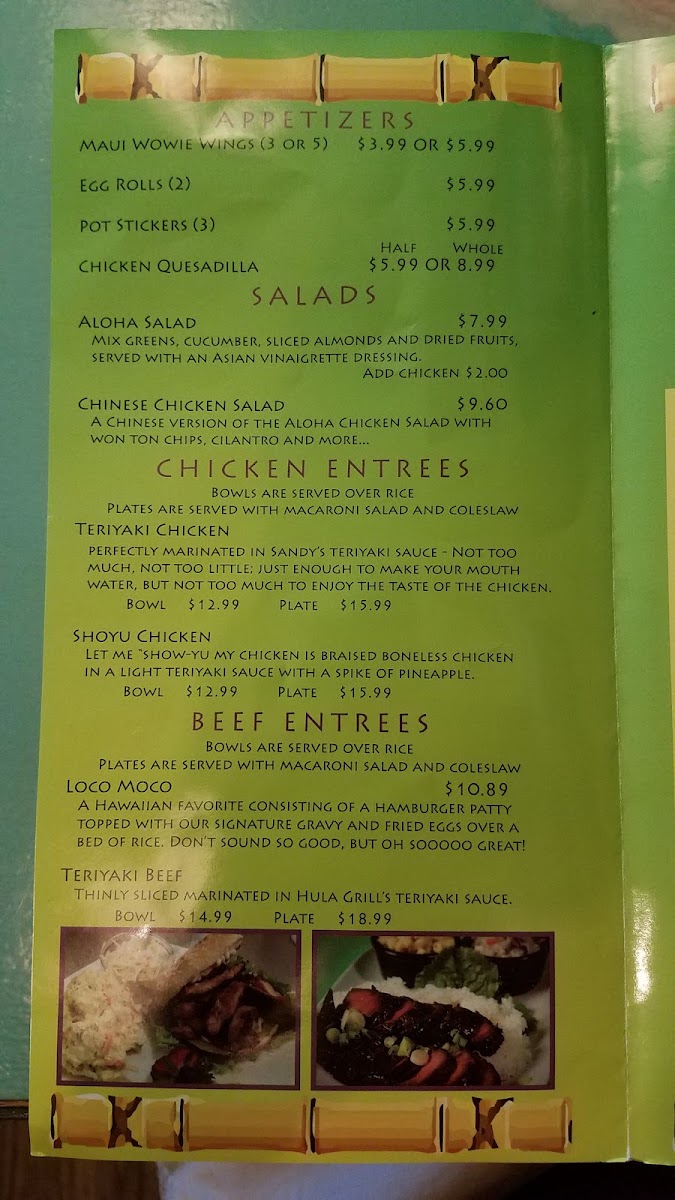 True North Crafted Pizza and Beer menu board