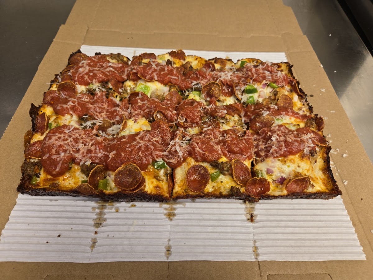 A Squared Pizza