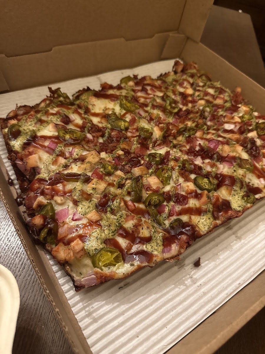 A Squared Pizza