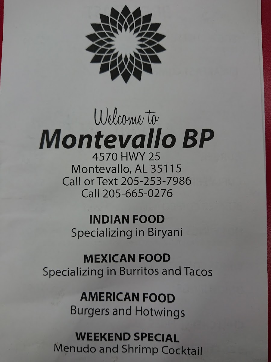 AL's deli menu board
