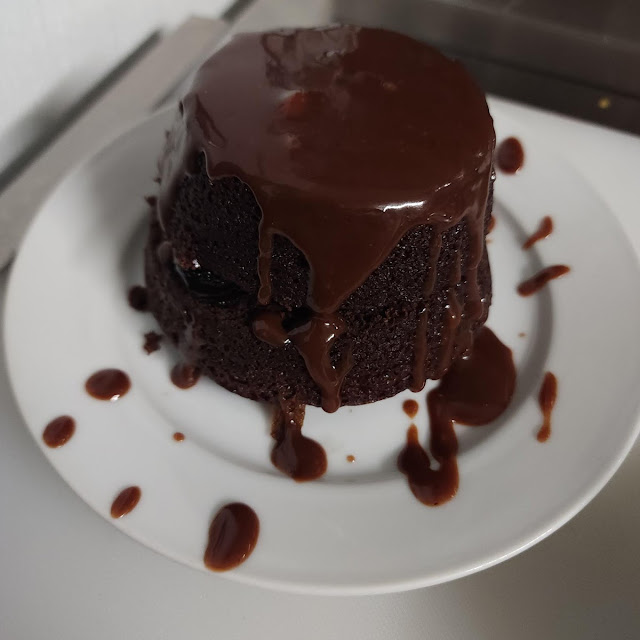 Miso Chocolate Ganache Mini Cakes