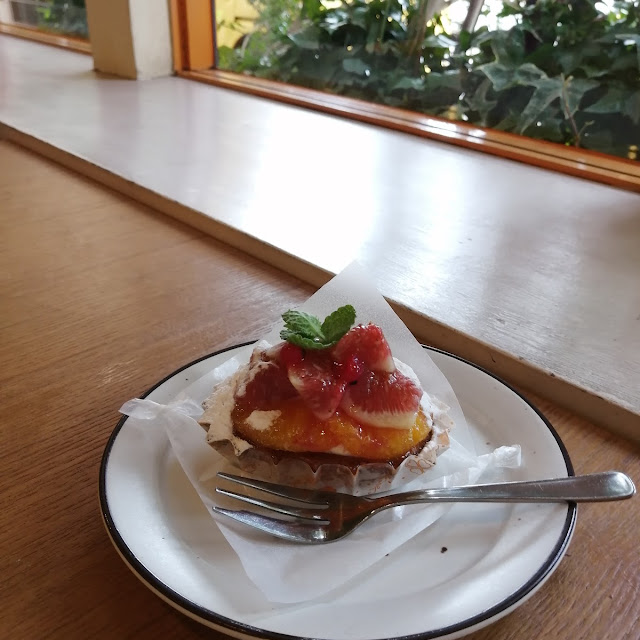 イチジクとオレンジのタルト