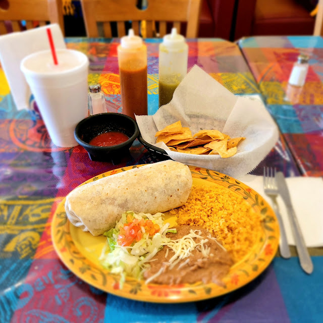 Asada Burrito Dinner