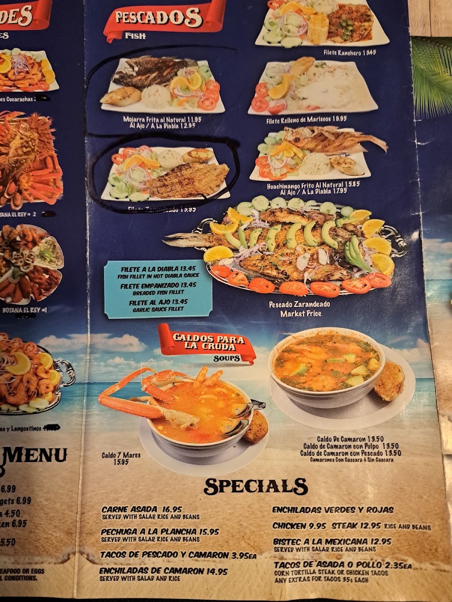 El Rey Del Mar Marisqueria