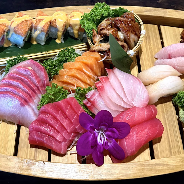 Sashimi and Nigiri Sushi Platter