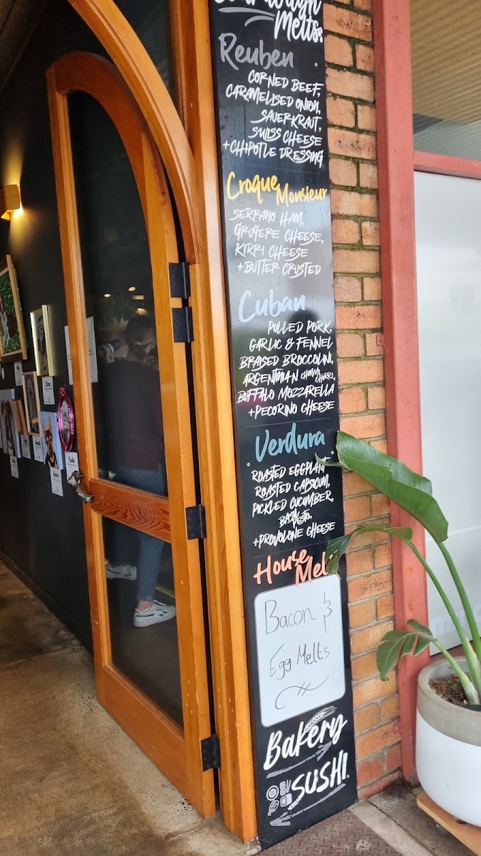 Confession menu board